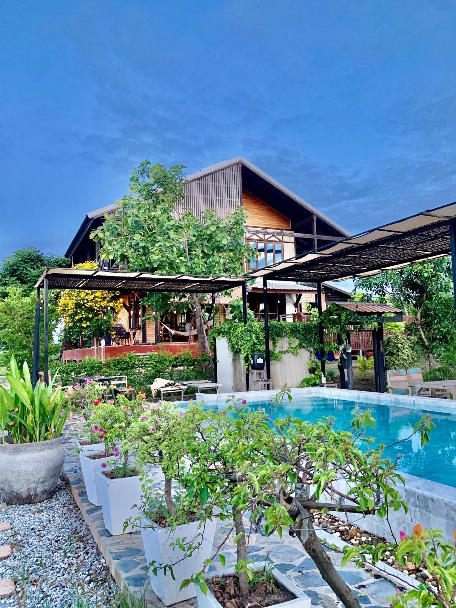 Rang Robin Farmstay For 4 With Pool Ban Wang Muang Exterior photo